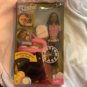 Button blast Barbie